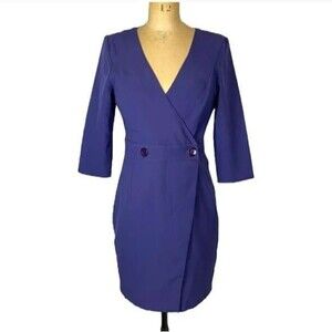 ASOS Purple Wrap Dress